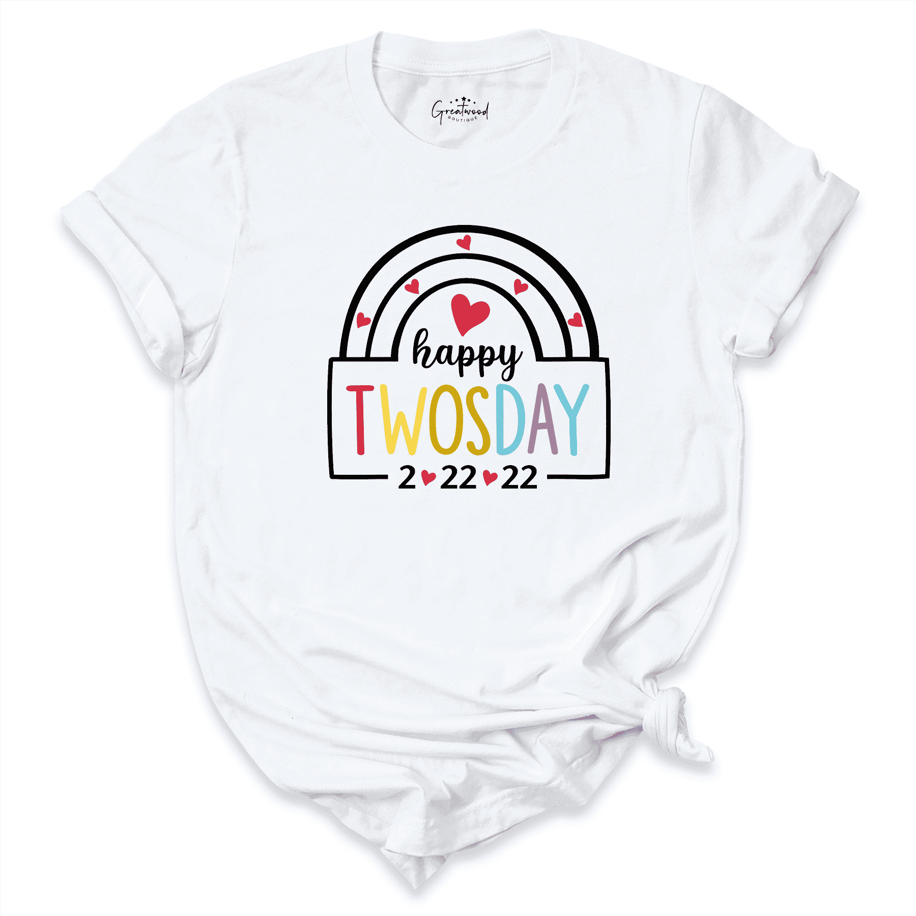 Happy Twosday Shirt | Greatwood Boutique