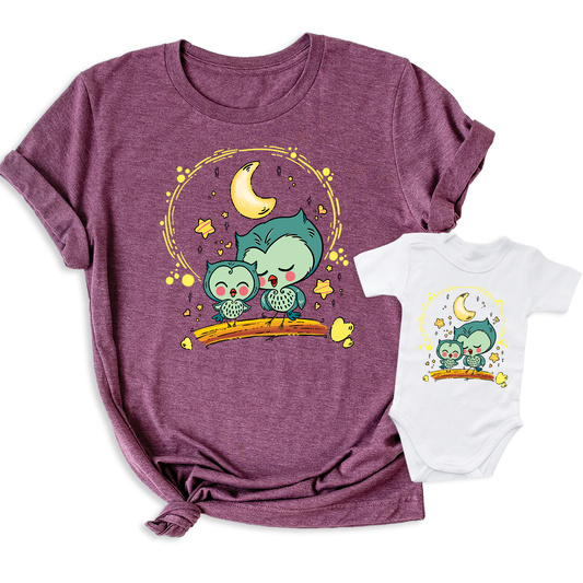 Owl Mama Girl Shirt