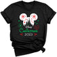 Disney 2023 Christmas T-Shirts