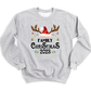 unique 2023 christmas family tee