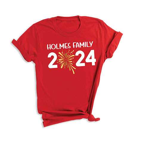 New Year Family 2024 T-Shirts