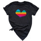 Rainbow Heart T-Shirt