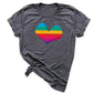 Rainbow Heart T-Shirt