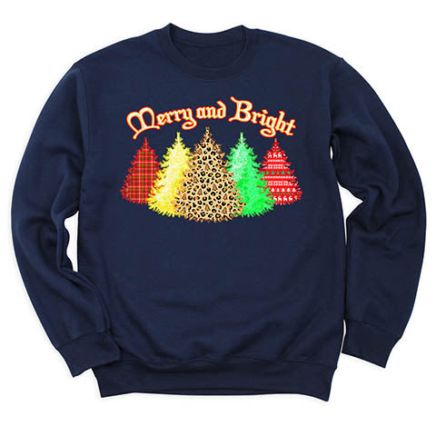 Merry and Bright Christmas Tee