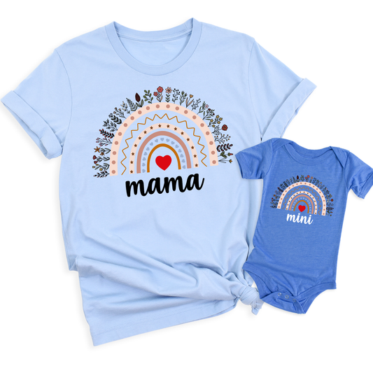 Rainbow Mama and Mimi T-Shirts