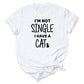 Funny Single Cat T-Shirt