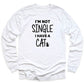 Funny Single Cat T-Shirt