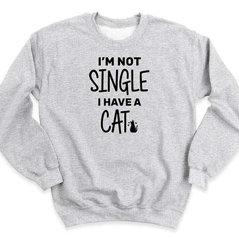 Funny Single Cat T-Shirt