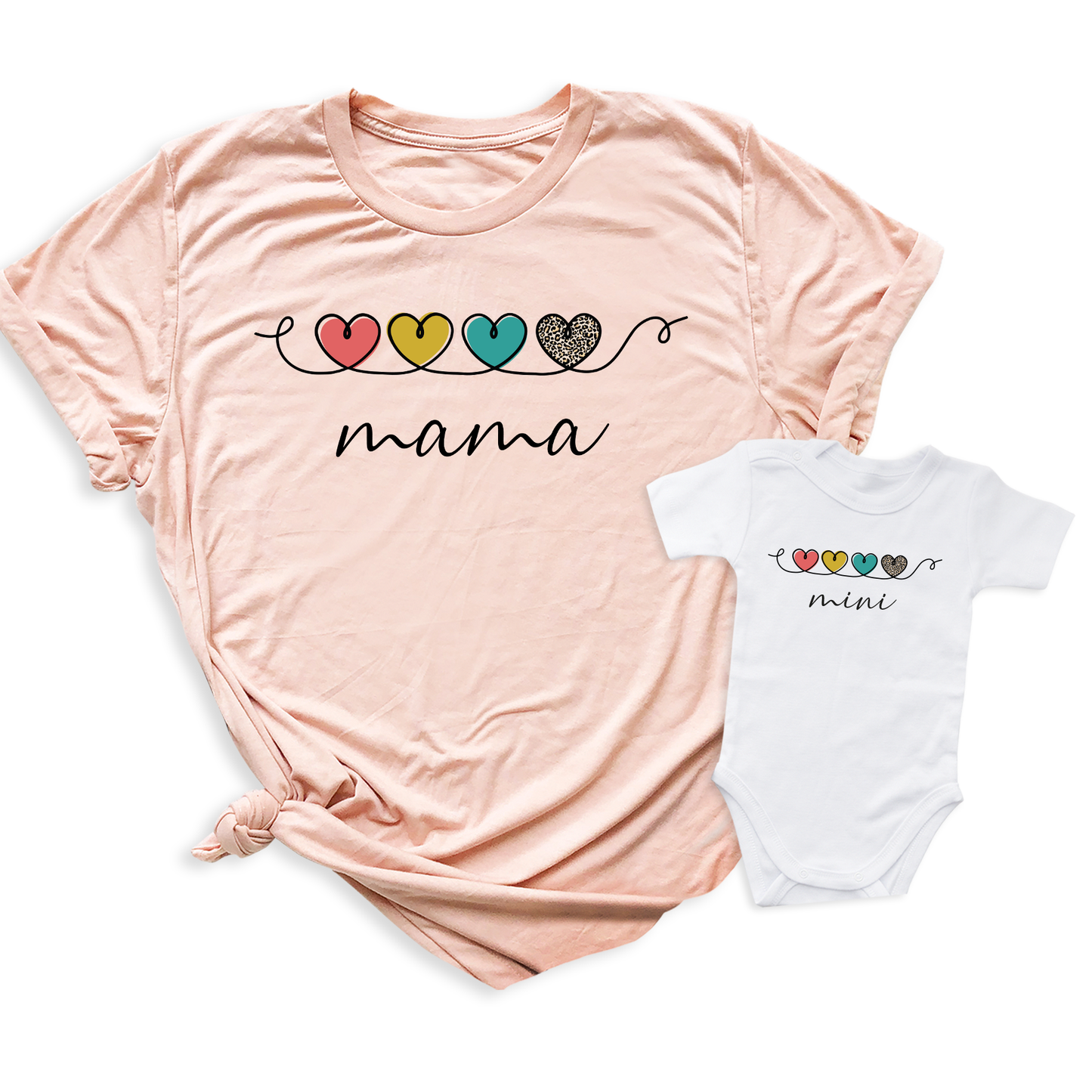 Custom Grandma -Mama-Mini T-Shirts