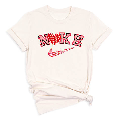 Nike-themed Valentine Shirt