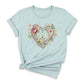 Floral Heart T-Shirt  T-Shirt ürününün kopyası