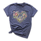 Floral Heart T-Shirt  T-Shirt ürününün kopyası