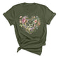 Floral Heart T-Shirt  T-Shirt ürününün kopyası