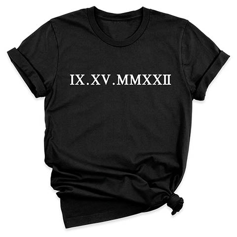 Roman Numeral T-Shirt