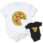 Pizza Shirt Daddy and Baby Shirt