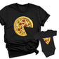 Pizza Shirt Daddy and Baby Shirt