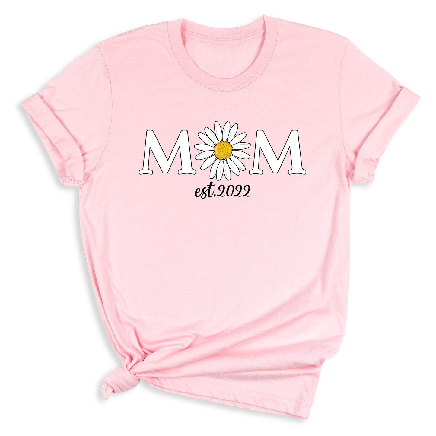 Mom Daisy Est Since T-Shirt