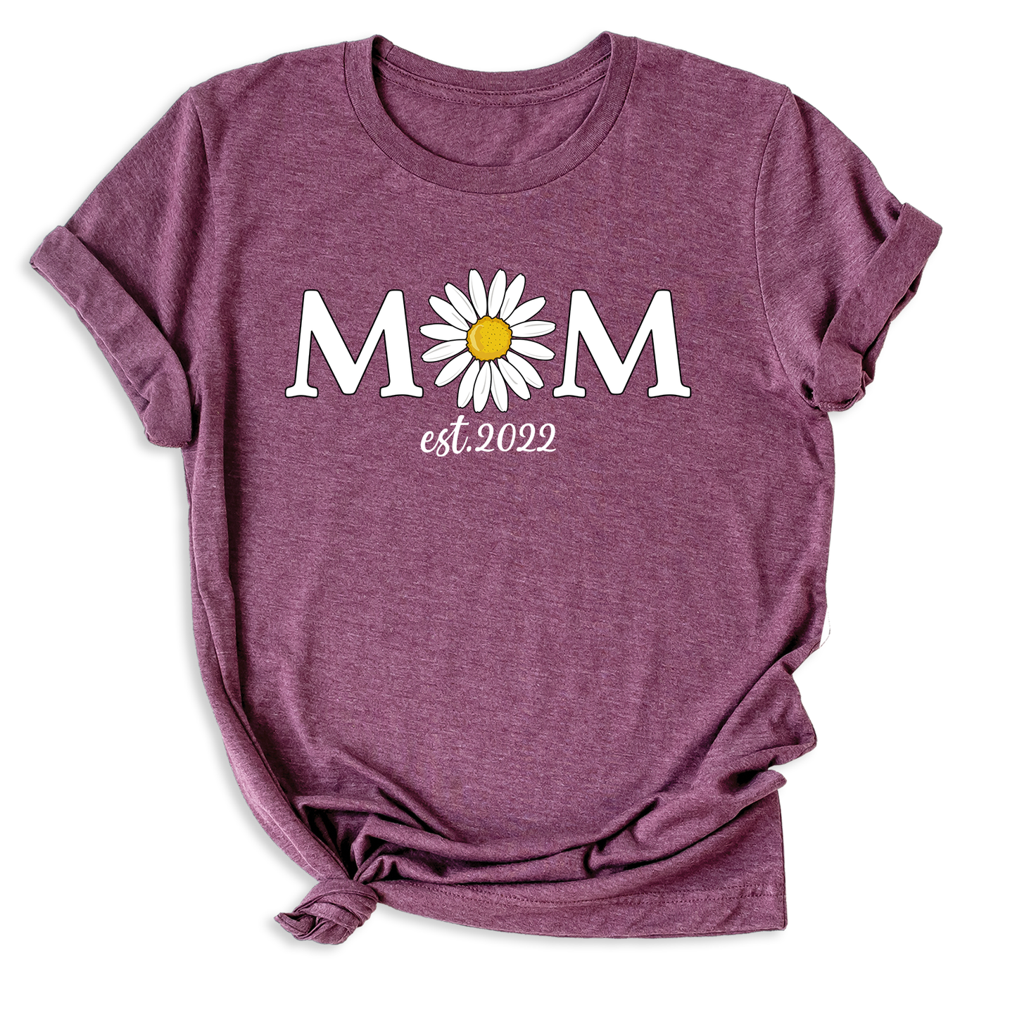 Mom Daisy Est Since T-Shirt