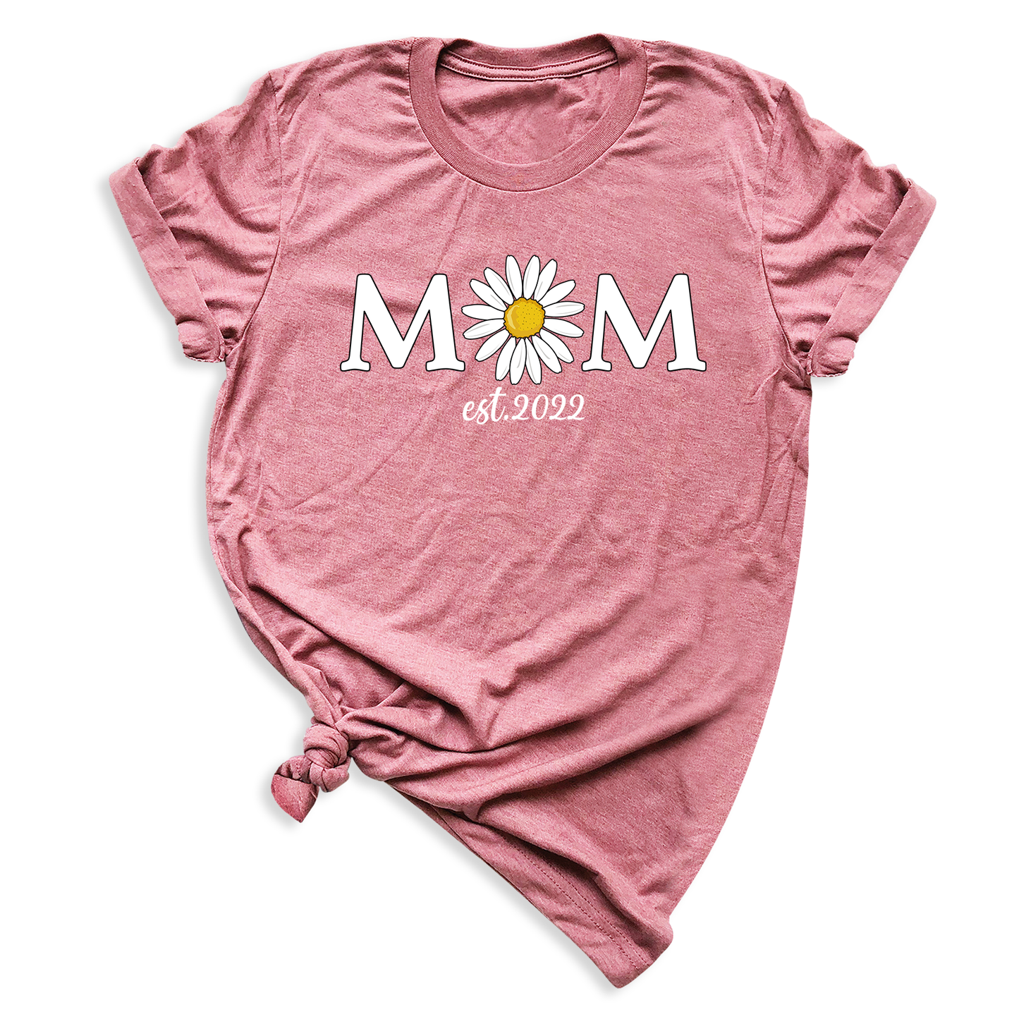 Mom Daisy Est Since T-Shirt