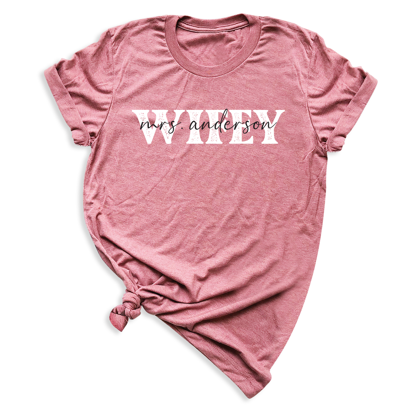 Wifey Personalize T-Shirt