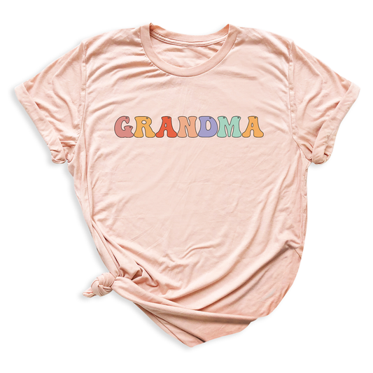 Grandma Colourful T-Shirt