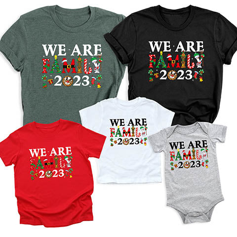 Christmas 2023 Family T-Shirt