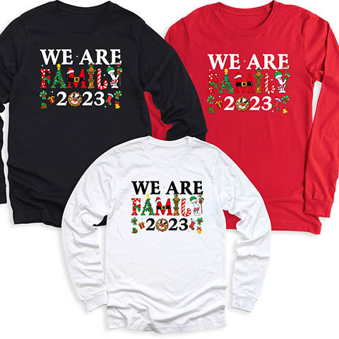 2023 Family Christmas T-Shirts