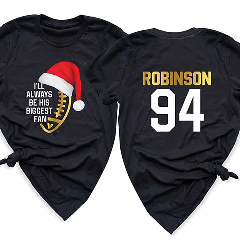 Football Christmas Tee