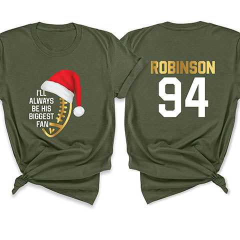 Football Christmas Tee