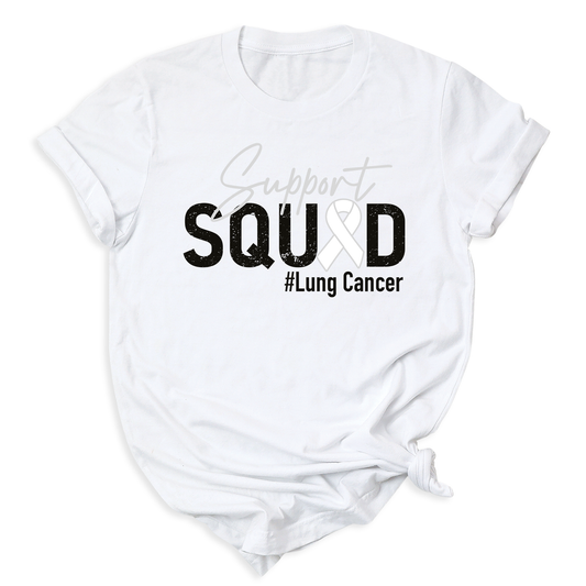 Support Squad Lung Cancer Shirts