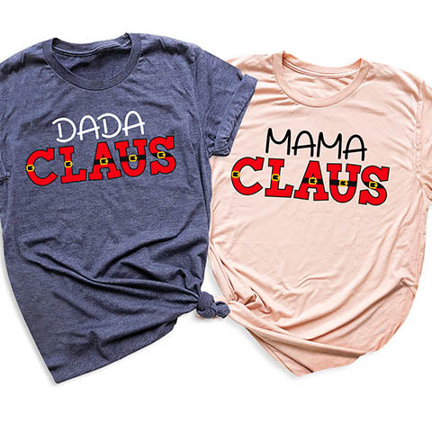 Claus Family Festive Tee