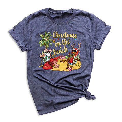 Christmas On The Beach T-Shirt