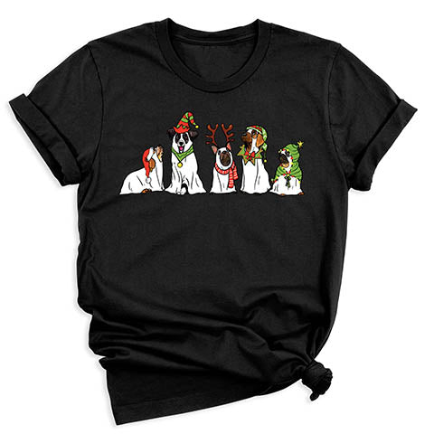 Lovely Dogs Christmas T-Shirts