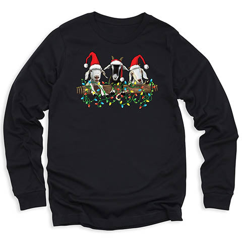 Black Funny Chirstmas Tee