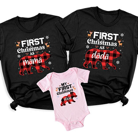 First Christmas Family Tee