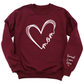 Love Mimi Heart Shirt with Kid's Name