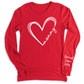 Love Mommy Heart Shirt with Kid's Name