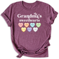 Grandma's Sweetheart with Grandchild's Names