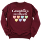 Grandma's Sweetheart with Grandchild's Names