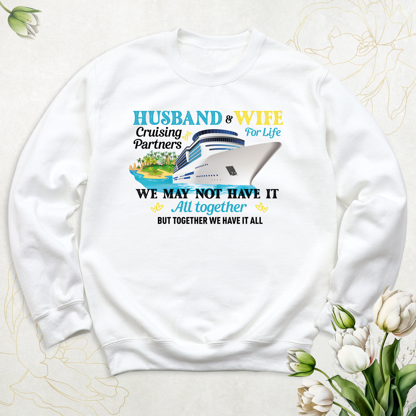 Husband and Wife Cruise T Shirt