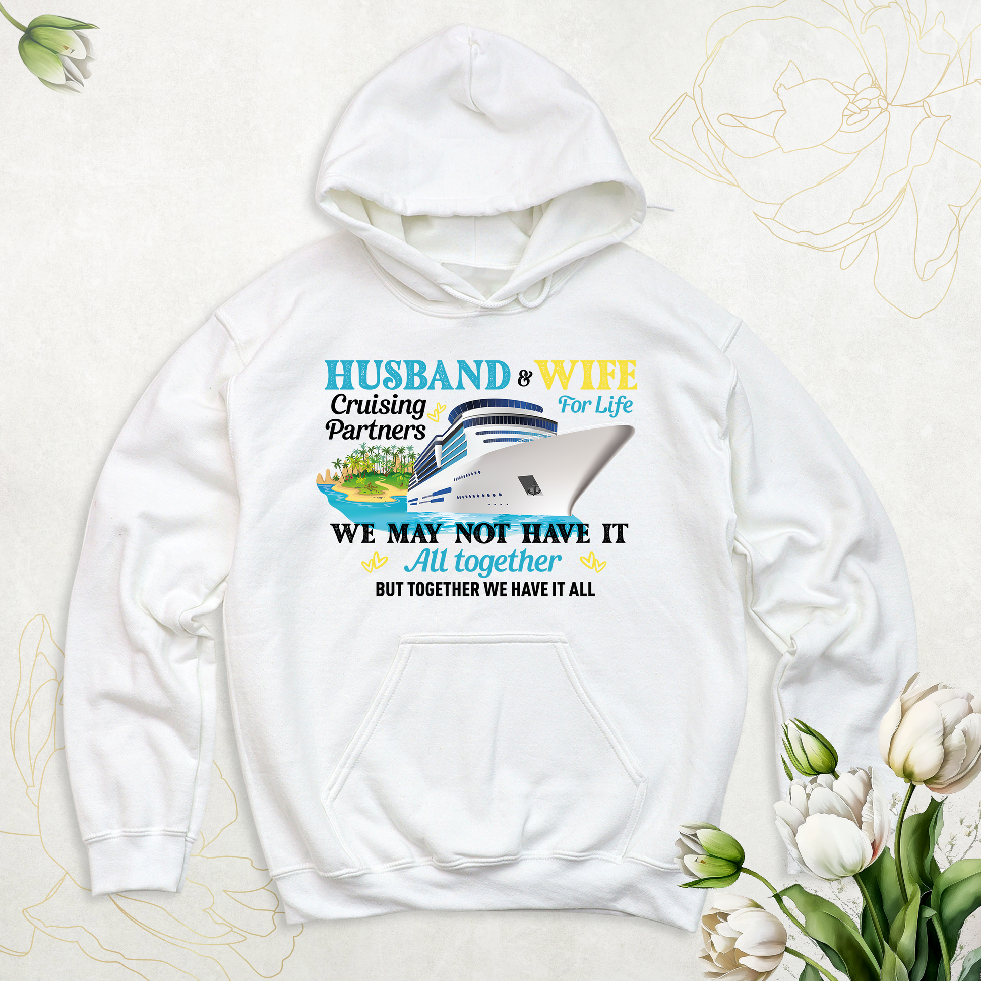 Husband and Wife Cruise tee