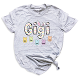 Custom Rabbit  Nana Mimi Gigi  T-Shirt with Kid's Name on