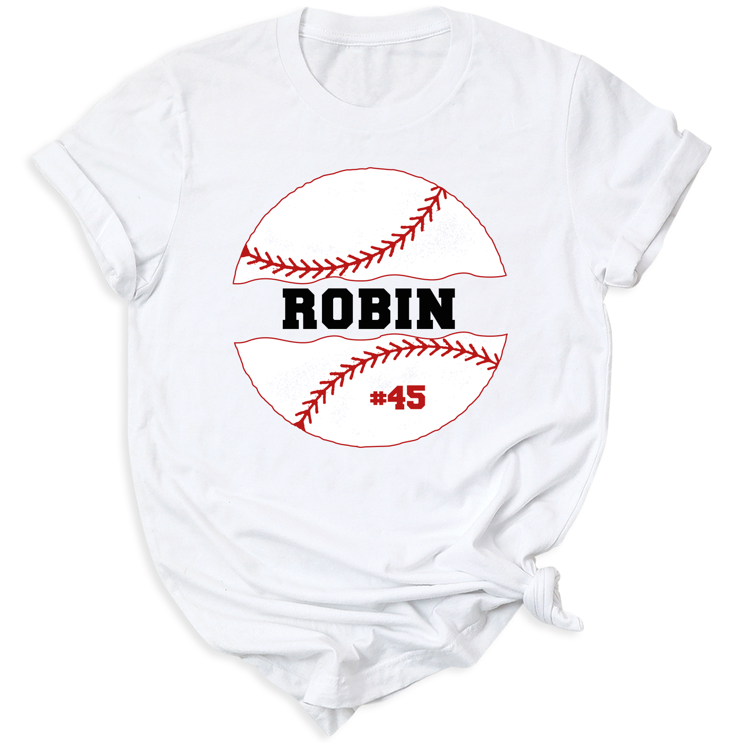 Baseball T Shirt Custom Name and Number