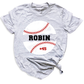 Baseball T Shirt Custom Name and Number