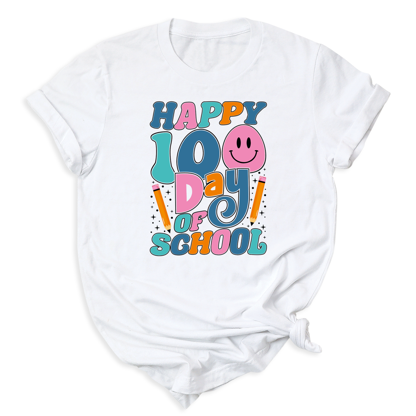 happy 100 days of school shirt