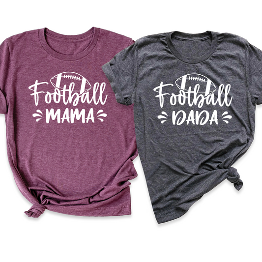 Football Mama Football Dad Shirts