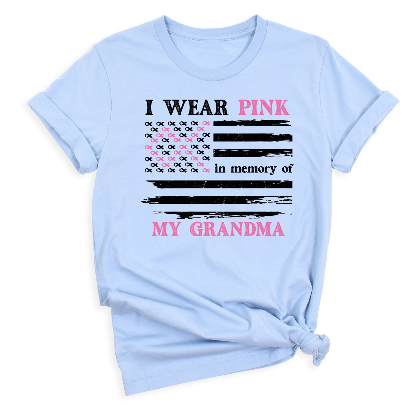 ı  wear pink in memory of 