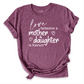 Mom and Daughter Shirt Maroon - Greatwood Boutique