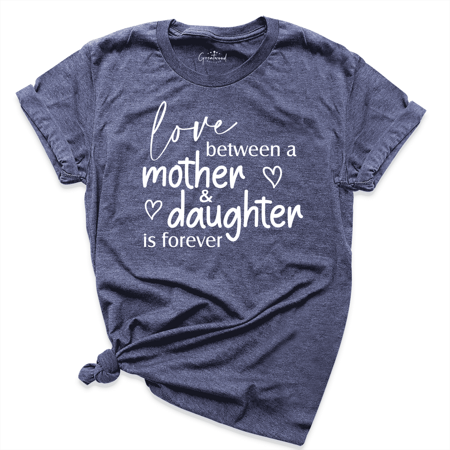 Mom and Daughter Shirt Navy - Greatwood Boutique