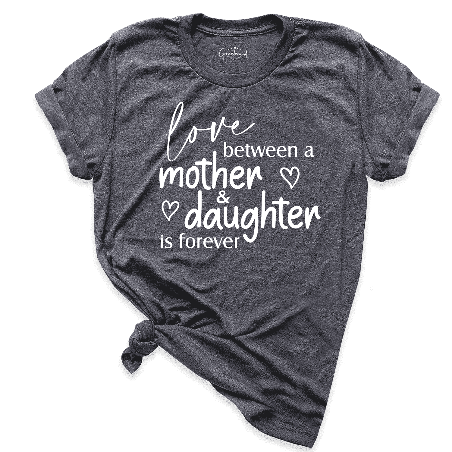 Mom and Daughter Shirt D.Grey - Greatwood Boutique